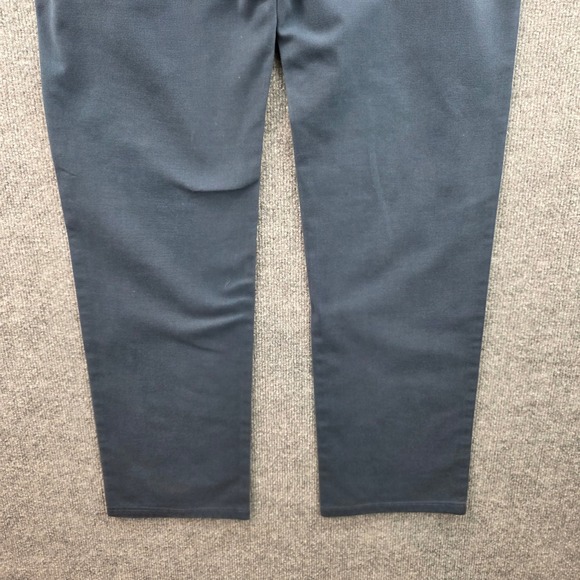Peter Millar Mens Navy Blue 5-Pocket Canvas Pants MF18B86 Size 34 - Picture 5 of 13